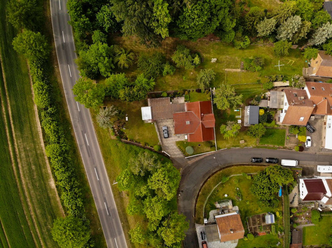 Termografía en Módulos Fotovoltaicos: Cómo Localizar Puntos Calientes (Hotspots): aerial view of city buildings and trees during daytime
